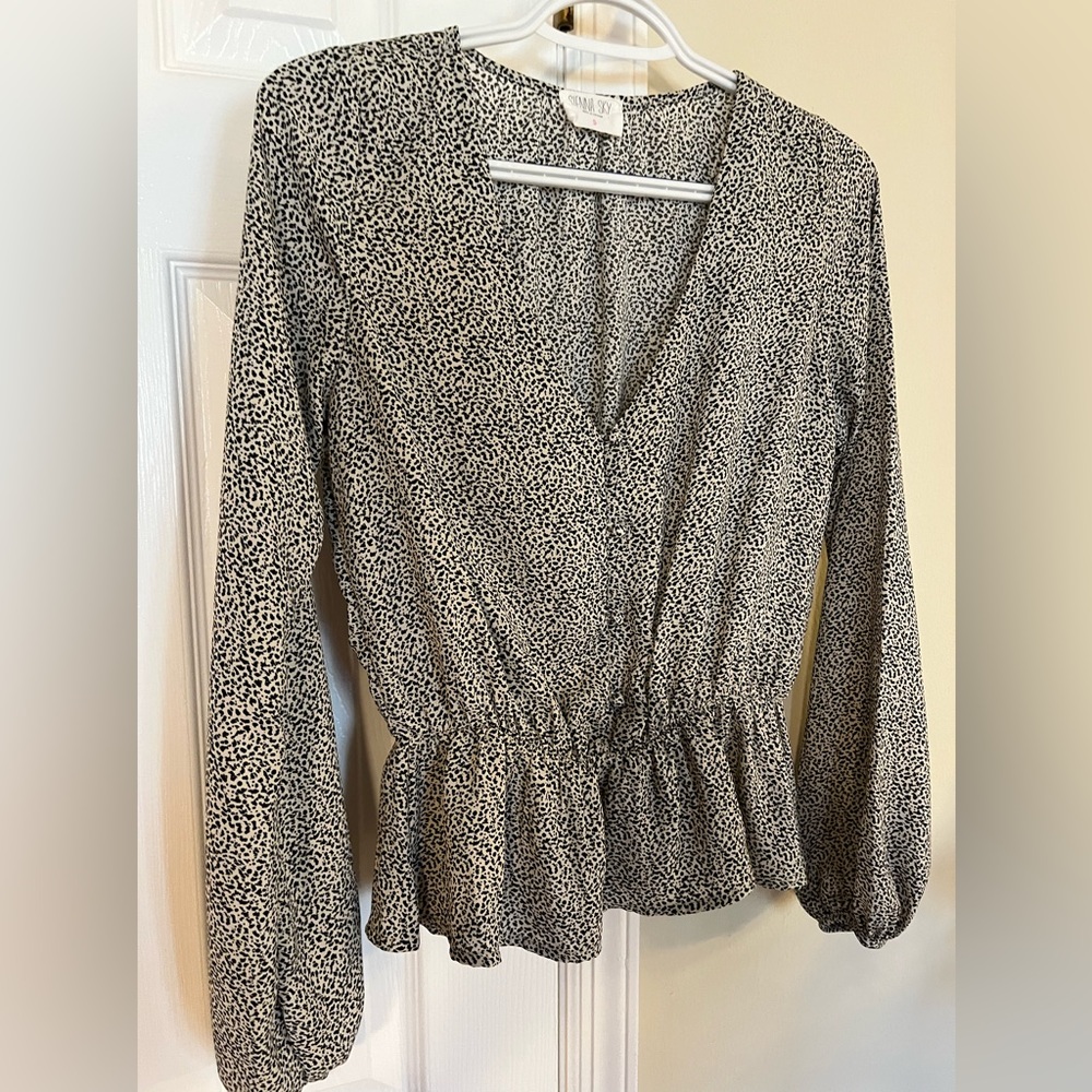 Beautiful soft long sleeve blouse . Only worn once